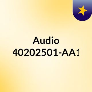 Audio GA3-240202501-AA1-EV02